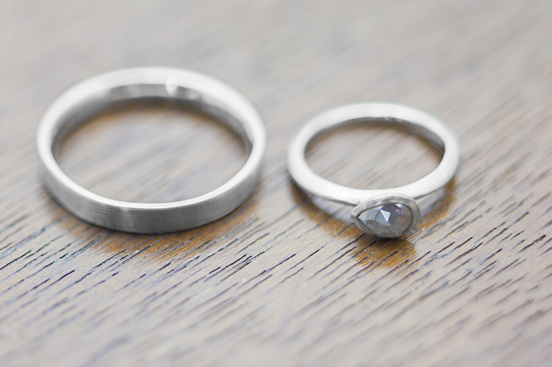 ナチュラルダイヤモンドの結婚指輪