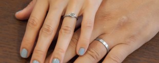 ナチュラルダイヤモンドの婚約指輪